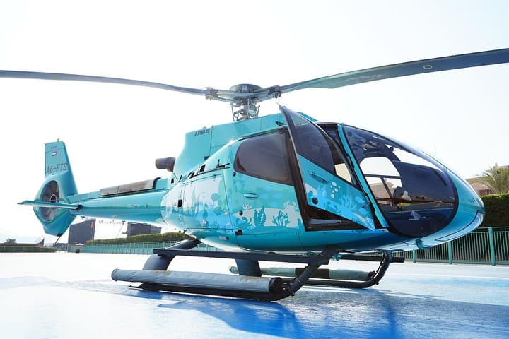Atlantis Helicopter Tour Dubai and 30 Min Jet Ski Ride