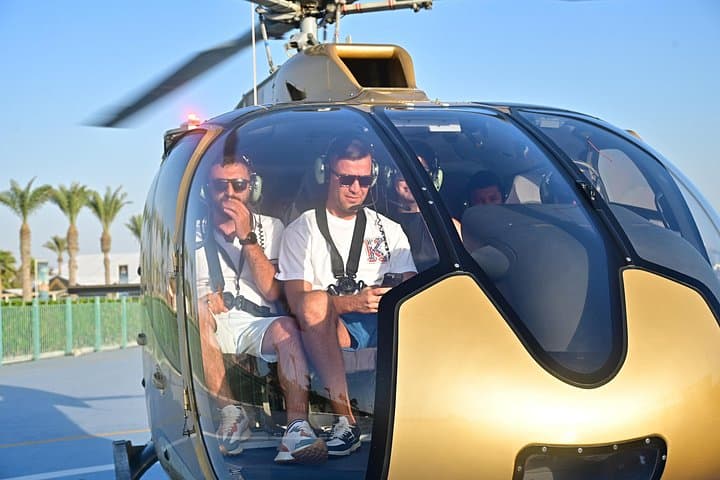 Atlantis Helicopter Tour Dubai and 30 Min Jet Ski Ride