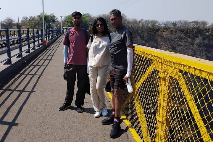 Victoria Falls Guided Tour and Helicopter Flight