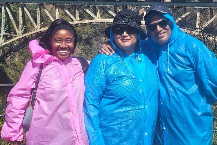 Victoria Falls Guided Tour and Helicopter Flight
