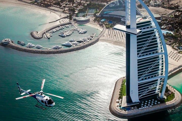 Dubai Aerial Helicopter Tour of Iconic Landmarks