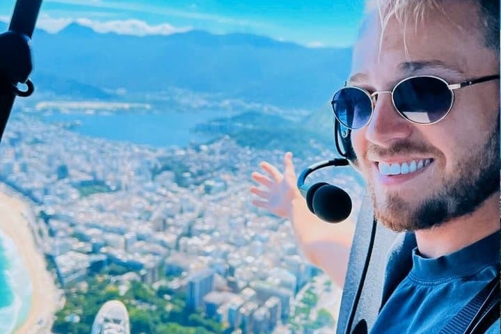 Rio de Janeiro : Helicopter Without Doors + Hotel Return