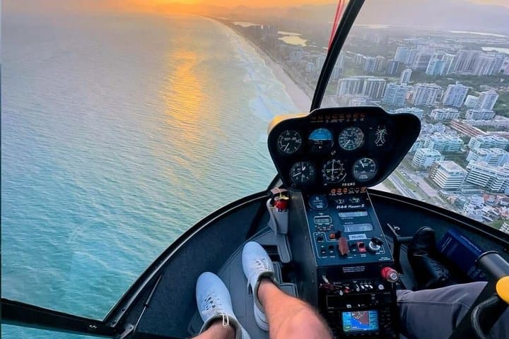 Rio de Janeiro : Helicopter Without Doors + Hotel Return