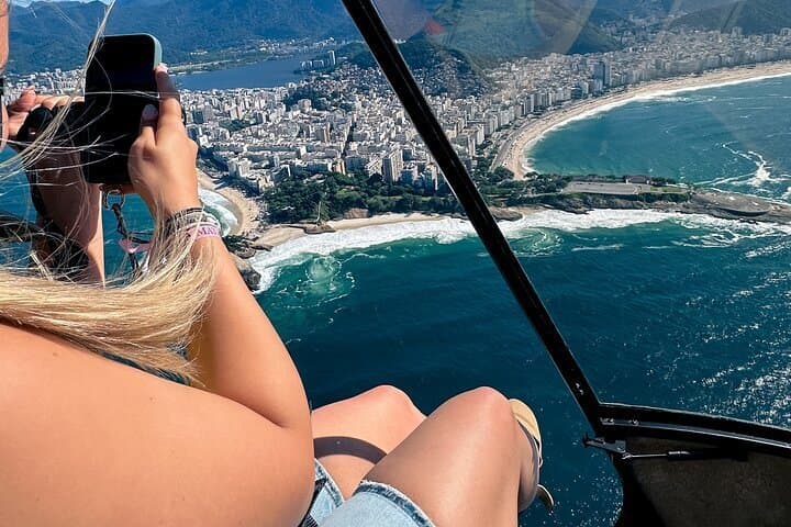Rio de Janeiro : Helicopter Without Doors + Hotel Return