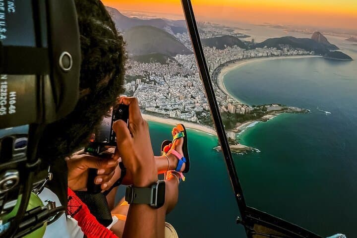 Rio de Janeiro : Helicopter Without Doors + Hotel Return