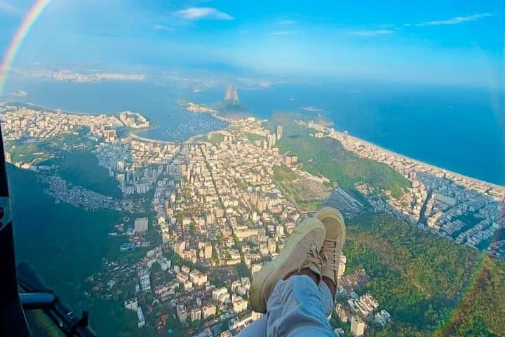 Rio de Janeiro : Helicopter Without Doors + Hotel Return
