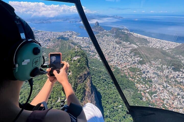 Rio de Janeiro : Helicopter Without Doors + Hotel Return