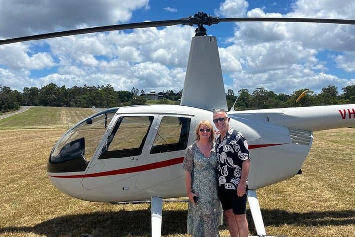Sirromet Winery + CBD & Mt Coot-tha Private Helicopter Experience