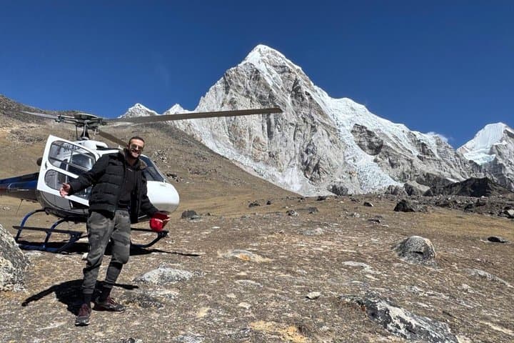Everest Base Camp helicopter tour with landing