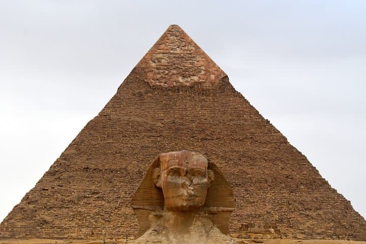 Cairo Helicopter Tour Pyramids Sphinx and Grand Egyptian Museum