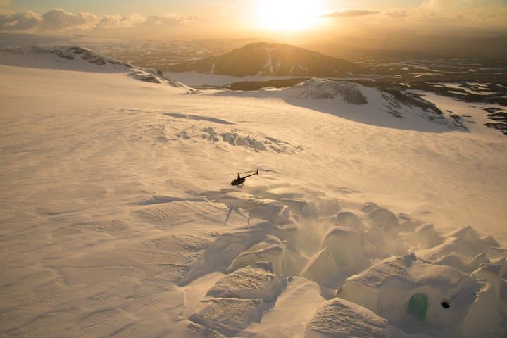 Private Helicopter Tour - Volcanoes and Glaciers in Iceland