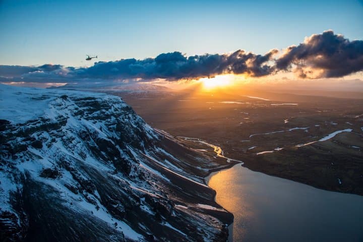 Private Helicopter Tour - Volcanoes and Glaciers in Iceland