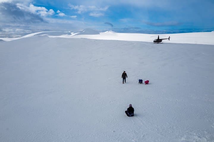 Private Helicopter Tour - Volcanoes and Glaciers in Iceland