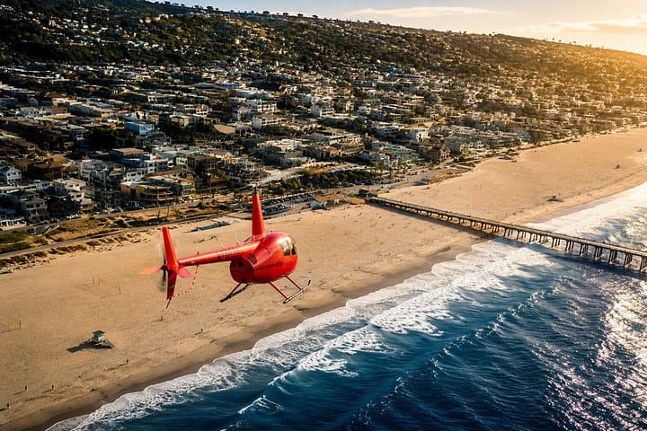 Hyper Helicopter Tour in Los Angeles Taking Off from Beach City60