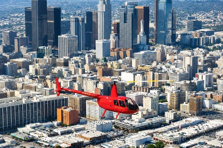 Hyper Helicopter Tour in Los Angeles Taking Off from Beach City60