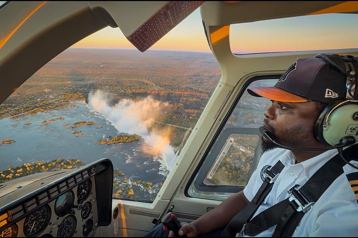 Helicopter Flight Experience Over Victoria Falls