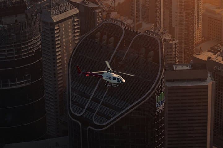 Brisbane City - Private Helicopter Sunset Flight - 25min