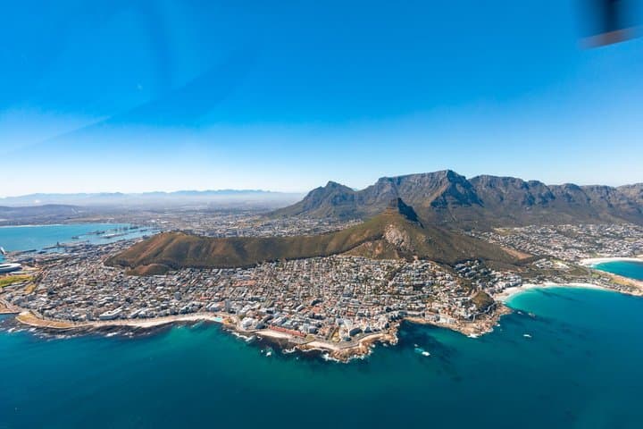 Cape Town Robben Island and City Center Helicopter Tour