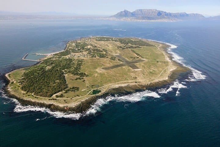 Cape Town Robben Island and City Center Helicopter Tour