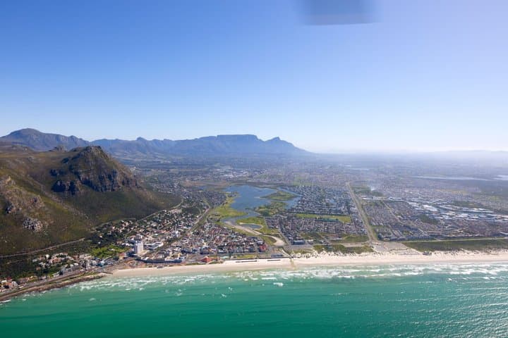Cape Town Robben Island and Two Oceans Helicopter Tour