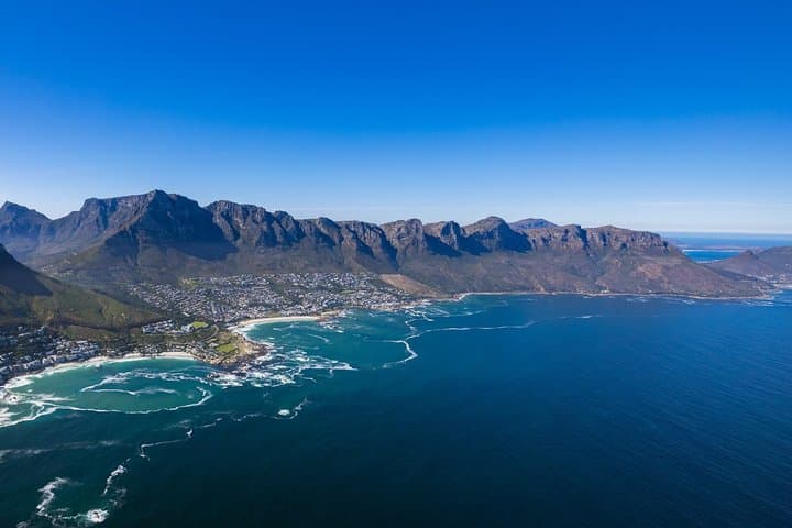 Cape Town Robben Island and Two Oceans Helicopter Tour