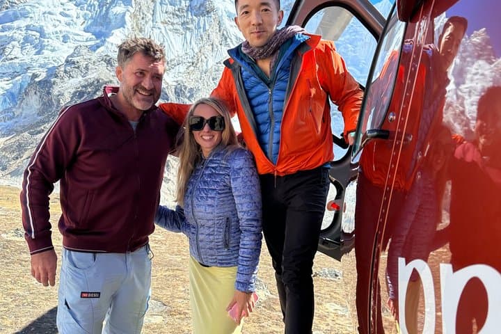 Everest Base Camp Helicopter Tour with landing