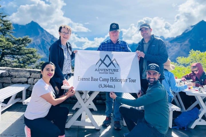 Everest Base Camp helicopter tour with landing