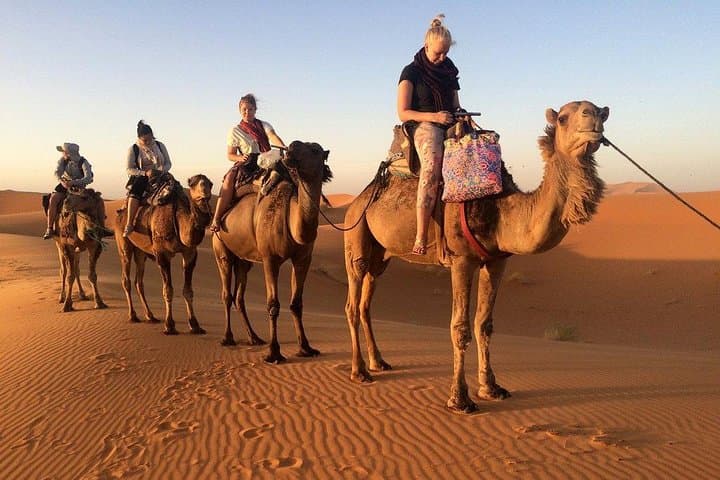 Helicopter Ride with overnight in Luxury Desert Camp - Tour from Marrakech