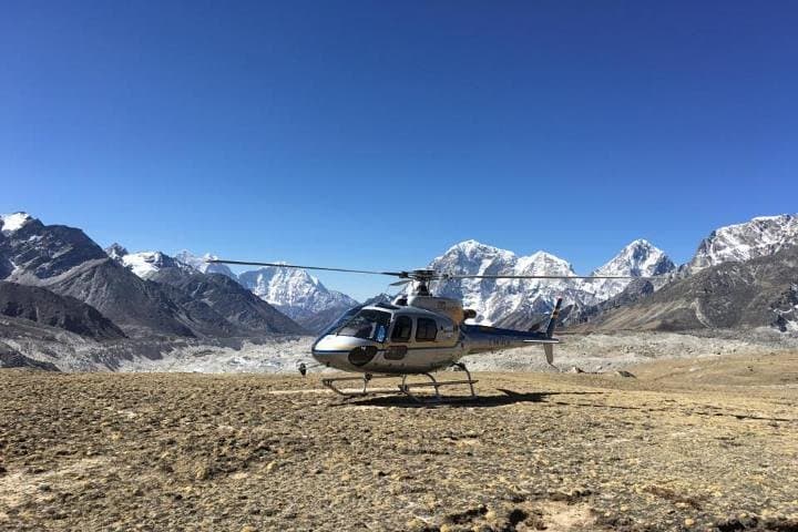Everest base camp helicopter tour