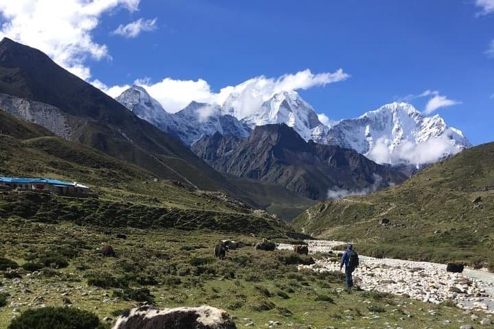 Everest base camp flight over by Helicopter from Kathmandu