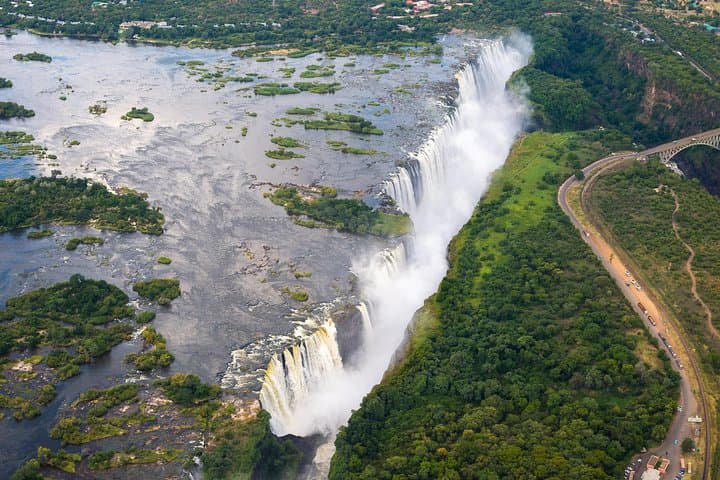 Helicopter Scenic Flight over Victoria Falls 12-13 minutes Flight