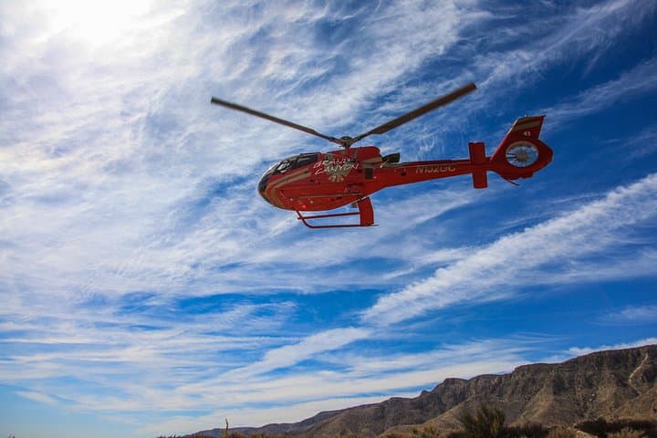 EcoStar Helicopter with wrap around glass windows for 180 degree unobstructed views