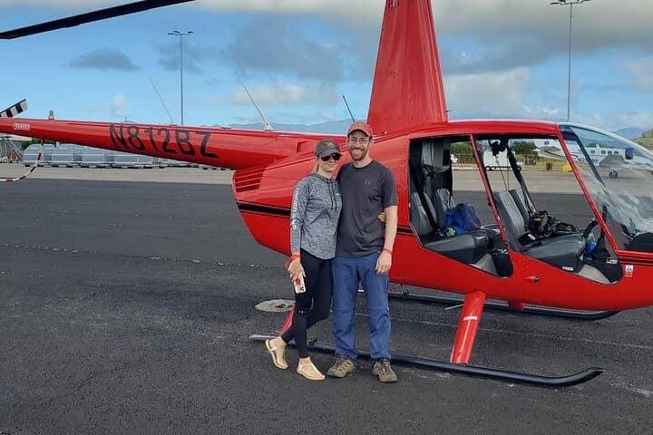 First Time Helicopter riders.