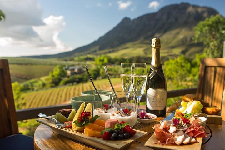 Delaire Graff Wine Estate wine tasting and lunch