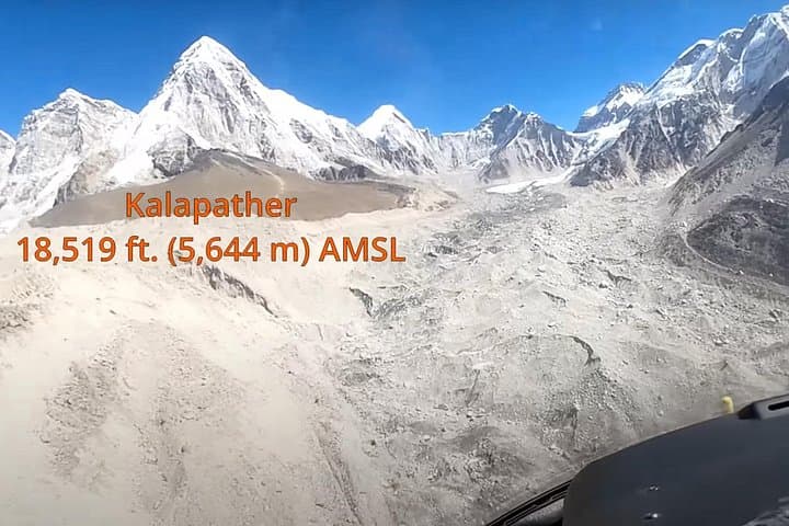 Glacier near to Base Camp