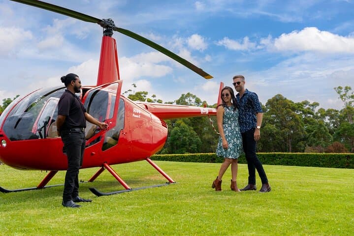 Bekaa Air exclusive helicopter with full glass doors