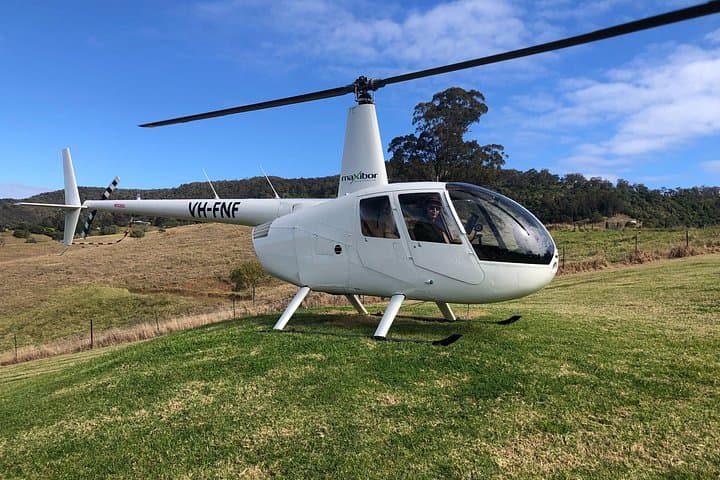 Helicopter tour in Hunter Valley