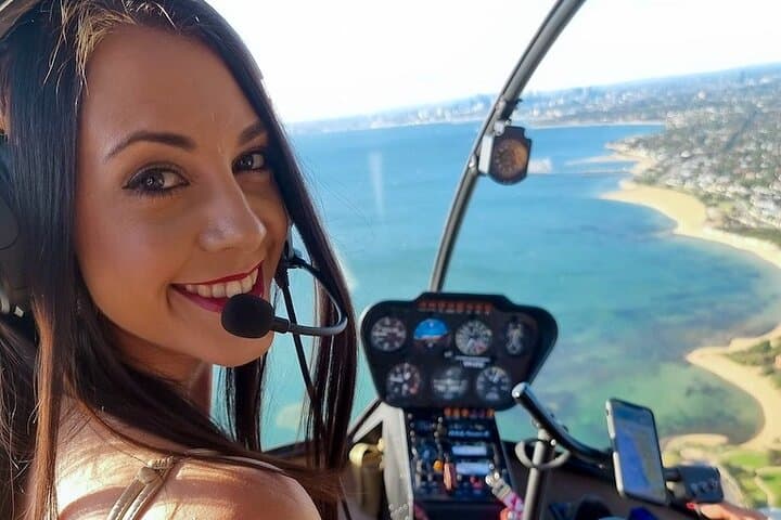 Helicopter tour in Melbourne