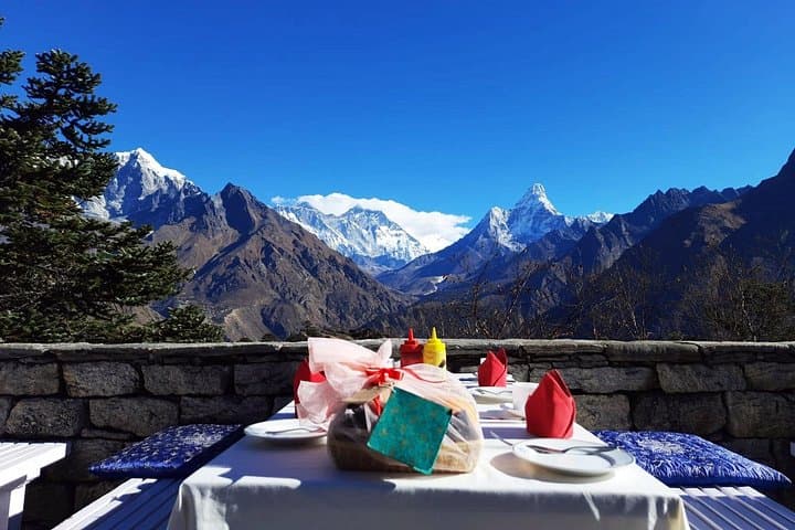 View from Hotel Everest View