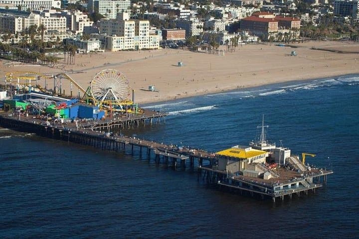 Romantic Malibu Mountaintop Landing Helicopter Tour from Burbank