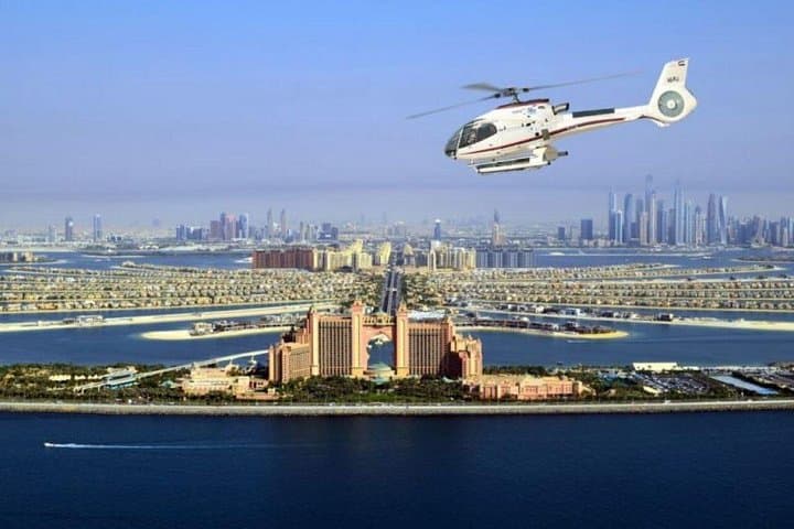 Helicopter Ride In Dubai with Complementary Transfer