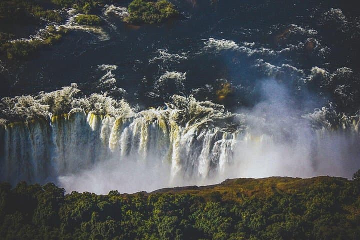 Bridge Too Far-Helicopter Flight, Falls Tour & Std Sunset Cruise