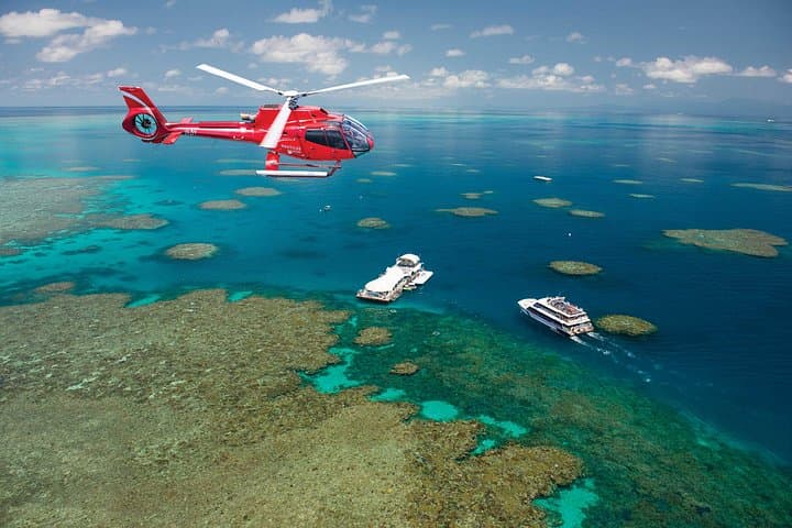 Great Barrier Reef Tour and Scenic Helicopter Flight