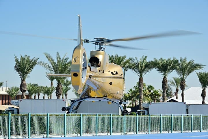 Private: Ultimate Dubai Helicopter Tour with Optional Transfers