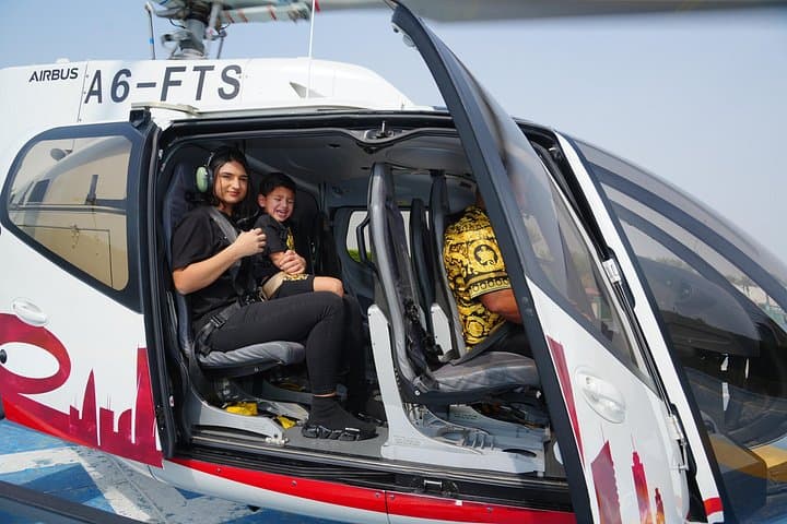Ultimate Dubai Helicopter Tour with Optional Transfers