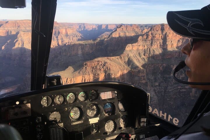 Fly above and below the Rom of the Grand Canyon