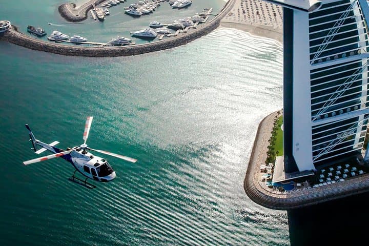 Dubai Helicopter Tour with Many Options 12 - 17 - 22 min