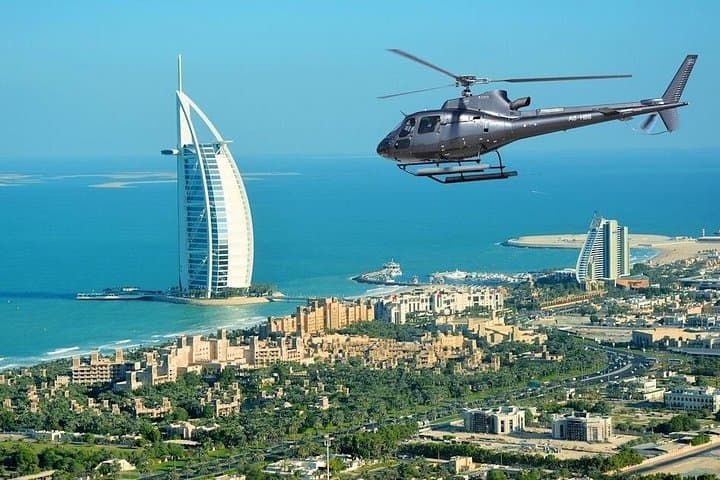 Dubai Helicopter Tour with Many Options 12 - 17 - 22 min