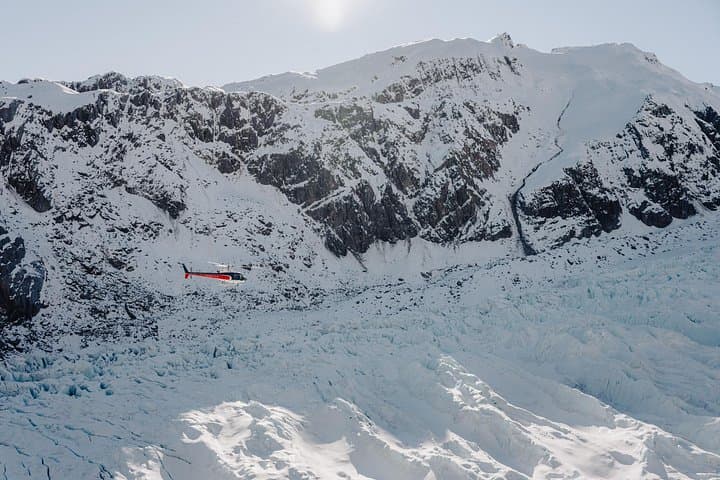 Fox Glacier: Twin Glacier Helicopter Flight with Snow Landing