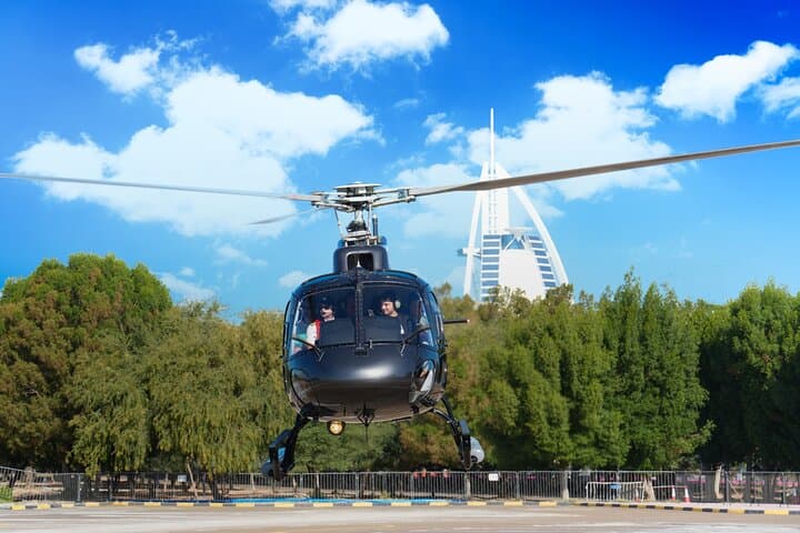 Dubai Palm and Skyline Tour by Helicopter
